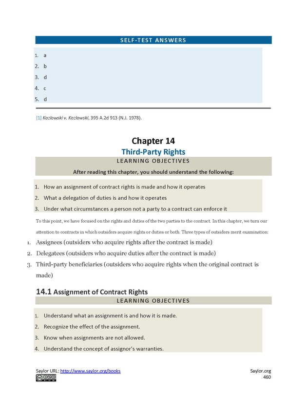 Business Law and the Legal Environment - Page 460